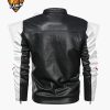 Men Slim Fit Fashion Biker Leather Jacket