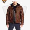 Men's Fashion Faux Lamb Leather Motorcycle Jacket Hoodie Coat