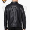 New Arrival Fashion Mens Faux Leather Two Pocket Jacket