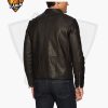 New Men's Fashion Leather Moto Biker Jacket