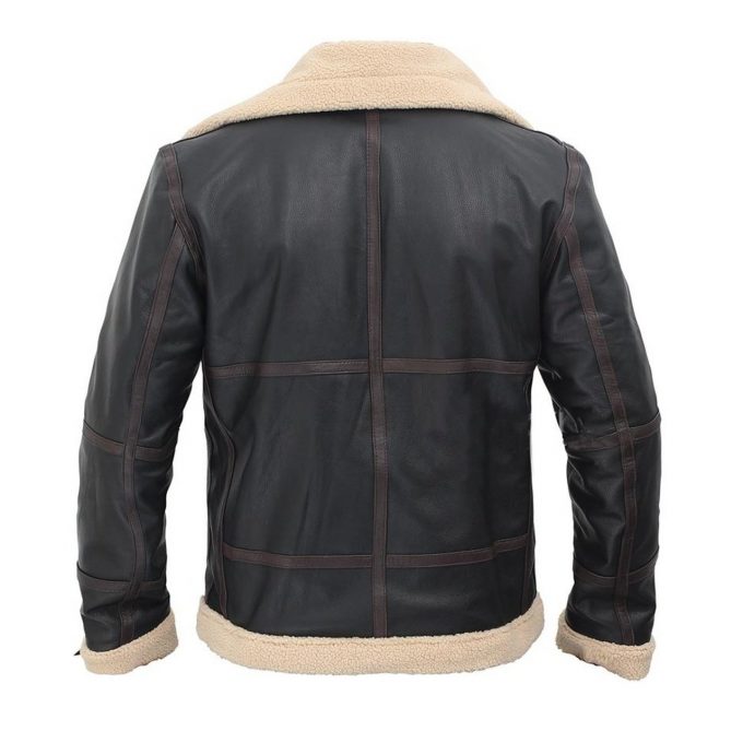 Alexander Shearling Flight Mens Leather Jacket