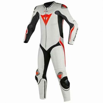 New MUGELLO R White Motorbike Racing Leather Suits