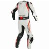 MGS104 New MUGELLO R White Motorbike Racing Leather Suits