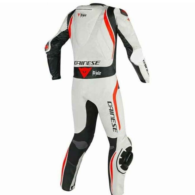 MGS104 New MUGELLO R White Motorbike Racing Leather Suits