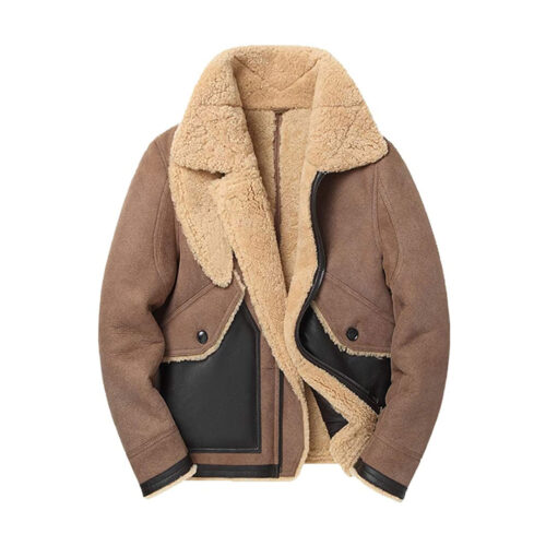 Men’s B3 faux Fur Leather Jacket